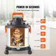 Aspirator umed/uscat, Inox, 1200 W, capacitate 20 l, lungime furtun 1.8 m