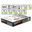 Dus portabil pentru camping Lund 82992, 20l/min, IPX8, 12V