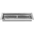Arzator incastrabil, Vevor, 51 x 20 x 5 cm, Inox, pentru Interior/Exterior, Gaz propan