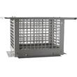 Capac terminal patrat pentru cos de fum, Inox, 332 x 229 mm