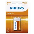 Baterie Philips Longlife, 9V, 6F22