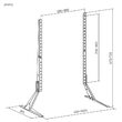 Suport picioare TV Led, diagonala 23-75 inch, max 40 kg, standard Vesa 