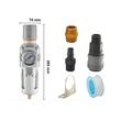 Regulator filtru aer pentru compresoare 1/2”, 10 Bar, 265×70×70 mm