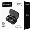 Casti On the ear, Bluetooth, Wireless, diametru difuzor 8 mm, functie Powerbank, Etui incarcare, Negru