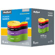 Set 5 benzi elastice TPE, 5 culori, 4-55 kg, Lungime 208 cm