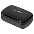 Casti On the ear, Bluetooth, Wireless, diametru difuzor 8 mm, functie Powerbank, Etui incarcare, Negru