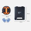 Set 2 ventuze cu pompa vid, manipulare placi ceramice, sticla, diametru 203 mm, capacitate 99 kg