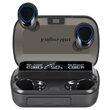 Casti On the ear, Bluetooth, Wireless, diametru difuzor 8 mm, functie Powerbank, Etui incarcare, Negru