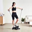 Stepper Reglabil cu corzi, Pedale Antiderapante, Sistem de antrenare hidraulic, LCD, Dimensiuni 390x362x(196-350) mm, sarcina 150 Kg