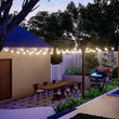 Ghirlanda solara 10 led, 5W, lungime 12m, 3000K
