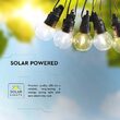 Ghirlanda solara 10 led, 5W, lungime 12m, 3000K