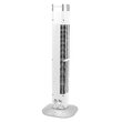 Ventilator turn cu afisare temperatura, 3 viteze, 55 W, Timer, Inaltime 92 cm, Telecomanda