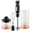 Blender de mana 800 W, 2 viteze, cutite inox, 700 ml, tocare, zdrobire, tel