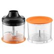 Blender de mana 800 W, 2 viteze, cutite inox, 700 ml, tocare, zdrobire, tel