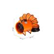 Ventilator portabil cu tubulatura pentru extragere fum, aer cald, 900 W, lungime tub 5 m, 8800 m3/h, IP 44, diametru 406.4 mm