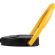Blocator Parcare, Telecomanda si alarma, greutate suportata 2 tone, material rezistent, anti-rugina, IP67, negru/galben, 380 x 460 x 75 mm