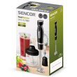Blender de mana 800 W, 2 viteze, cutite inox, 700 ml, tocare, zdrobire, tel