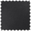 Saltea gimnastica 1 buc puzzle, 100x100 cm, Interconectabila, Cauciuc, Negru