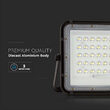 Proiector led cu incarcare solara 10 W, 800 lm, 4000K, IP65, Aluminiu