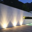 Lampa de podea 10W, lumina naturala 4000K, 850 lm, Inox/sticla, IP67
