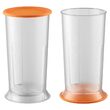 Blender de mana 800 W, 2 viteze, cutite inox, 700 ml, tocare, zdrobire, tel