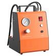 Aparat aerisire frana, manometru si pompa aer incorporate, electric 220 V, 0.6-3 Bar, 7 x adaptoare cilindru