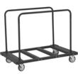Carucior pentru transport placi gips-carton, maxim 816 Kg, 10 placi, Otel, 4 x roti, 1150 x 740 x 995 mm