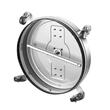 Curatitor pavaje cu perie pentru masina de spalat cu presiune, 105-275 Bar, 7-23 l/min, Diametru 535 mm, Inox
