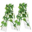 Set 2 spaliere pentru castraveti, plante agatatoare, 100x80, Pliabil