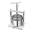 Presa manuala pentru struguri si fructe moi, Capacitate 5 l, Inox, 300x225x660 mm