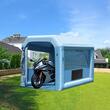 Cabina de vopsit gonflabila, dimensiune 3 x 2.5 x 2.5 m, 1 x suflanta 550 W, Impermeabila, PVC, sistem filtrare, Debit de aer 850 m³/min