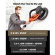 Slefuitor pentru pereti, tavane, plafoane si rigips cu brat telescopic 1150 W, 800-1700 rpm, Led, sac aspirare, 15 x discuri
