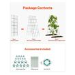 Set 2 spaliere pentru castraveti, plante agatatoare, 100x80, Pliabil