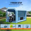 Cabina de vopsit gonflabila, dimensiune 3 x 2.5 x 2.5 m, 1 x suflanta 550 W, Impermeabila, PVC, sistem filtrare, Debit de aer 850 m³/min