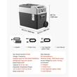 Cutie frigorifica profesionala cu compresor, Troller, Capacitate 40 l, Alimentare 12V/24V DC 100-240V AC, -22℃ până la 10℃