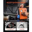 Aparat aerisire frana, manometru si pompa aer incorporate, electric 220 V, 0.6-3 Bar, 7 x adaptoare cilindru