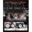 Compresor de aer fara ulei, Portabil, 3 kW, 198 l/min, 6.2 Bar, presiune max 8 Bar, Rezervor 100 l
