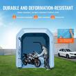 Cabina de vopsit gonflabila, dimensiune 3 x 2.5 x 2.5 m, 1 x suflanta 550 W, Impermeabila, PVC, sistem filtrare, Debit de aer 850 m³/min