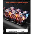 Compresor de aer fara ulei, Portabil, 3 kW, 198 l/min, 6.2 Bar, presiune max 8 Bar, Rezervor 100 l