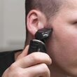 Aparat de tuns cu acumulator, Lame de titan, 45 min, taiere 1-20 mm, 7 capete de tăiere înlocuibile
