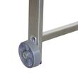 Schela mobila din aluminiu, capacitate max 150 kg, Inaltime de lucru 3.8 m, reglare diferente de nivel