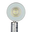 Aplica inox cu tarus, fara bec, GU10, 60 x 420 mm, IP65, Argintiu