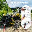 Troliu electric pentru ATV-uri, 12V DC, 1.3 CP, capacitate 1814 kg, Lungime cablu 12 m, Telecomanda WiFi si cu fir, IP55
