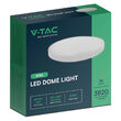 Plafoniera led rotunda pentru exterior/interior, 36 W, lumina rece 6500K, 3820 lm, dimensiune 350 x 61 mm, IP44, Alba
