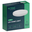 Plafoniera led, Interior/Exterior IP44, 4000K, 3820 lm, 30 W, dimensiune 350 x 61 mm, Alba, Rotunda