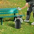 Pistol de vopsit cu rezervor sub presiune, 15 l, 4 Bar, duza 4 mm, furtun 3 m, Manometru