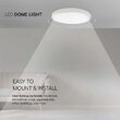 Plafoniera led, Interior/Exterior IP44, 4000K, 3820 lm, 30 W, dimensiune 350 x 61 mm, Alba, Rotunda