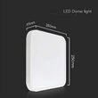 Plafoniera led patrata, 18 W, lumina naturala 4000K, 1800 lm, dimensiune 225 x 225 x 60 mm, IP44, Alba