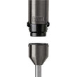 Mixer de mana 1200 W, Gri, 2 x lame inox, bol 700 ml, accesoriu tocare, functie Turbo
