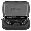Casti On the ear M19, Bluetooth, Wireless, diametru difuzor 8 mm, functie Powerbank, IPX4, Negru